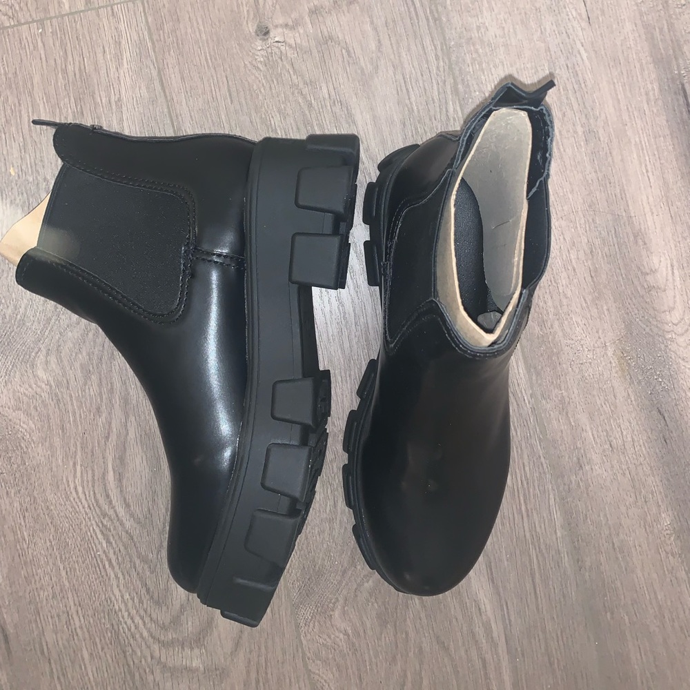 NWT Circus by Sam Edelman Black Platform Boots